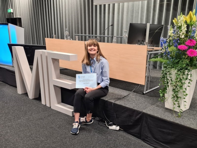 Josefin Hagström awarded the Peter L Reichertz Young Scientist&nbsp;Prize