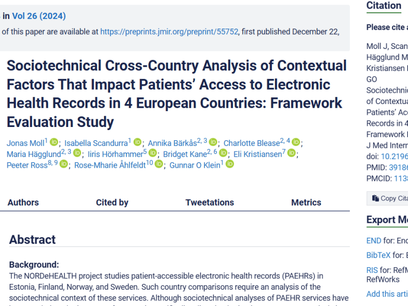 A Socio-technical Cross-Country&nbsp;Analysis